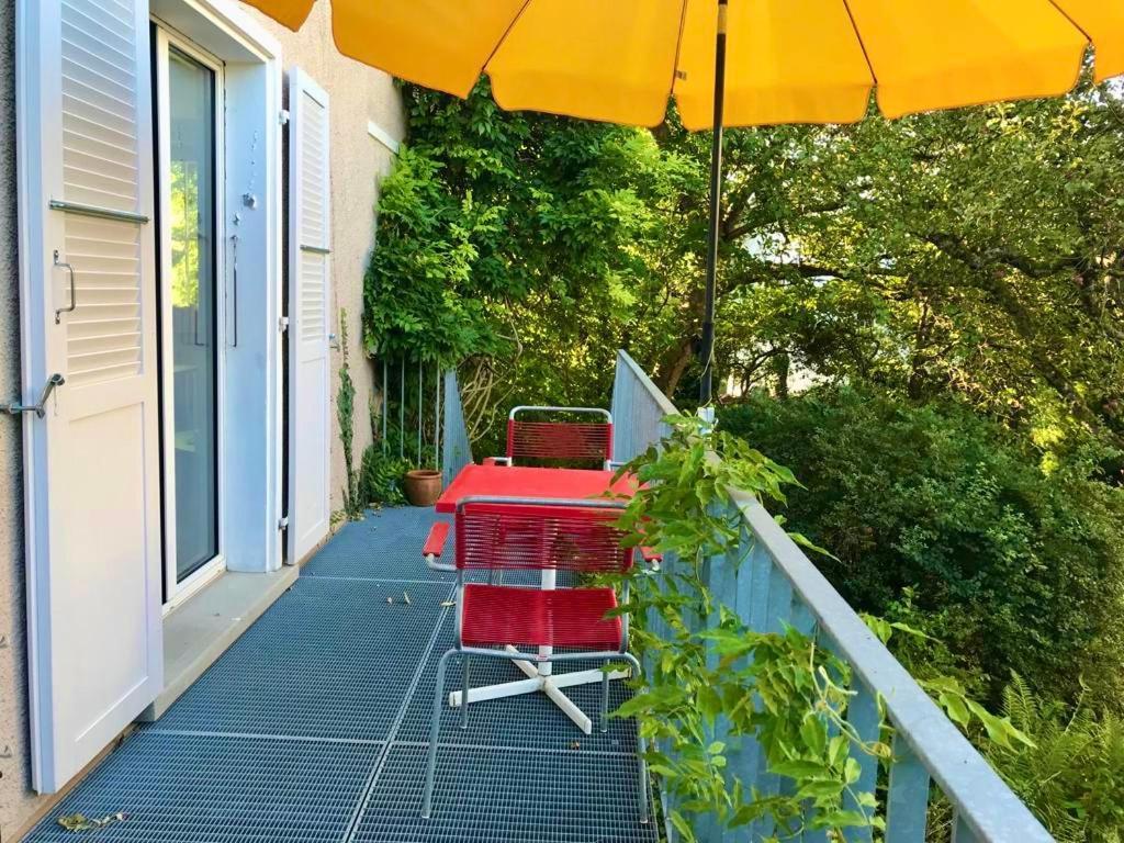 Bed and Breakfast Au Jardin Цухвиль Экстерьер фото