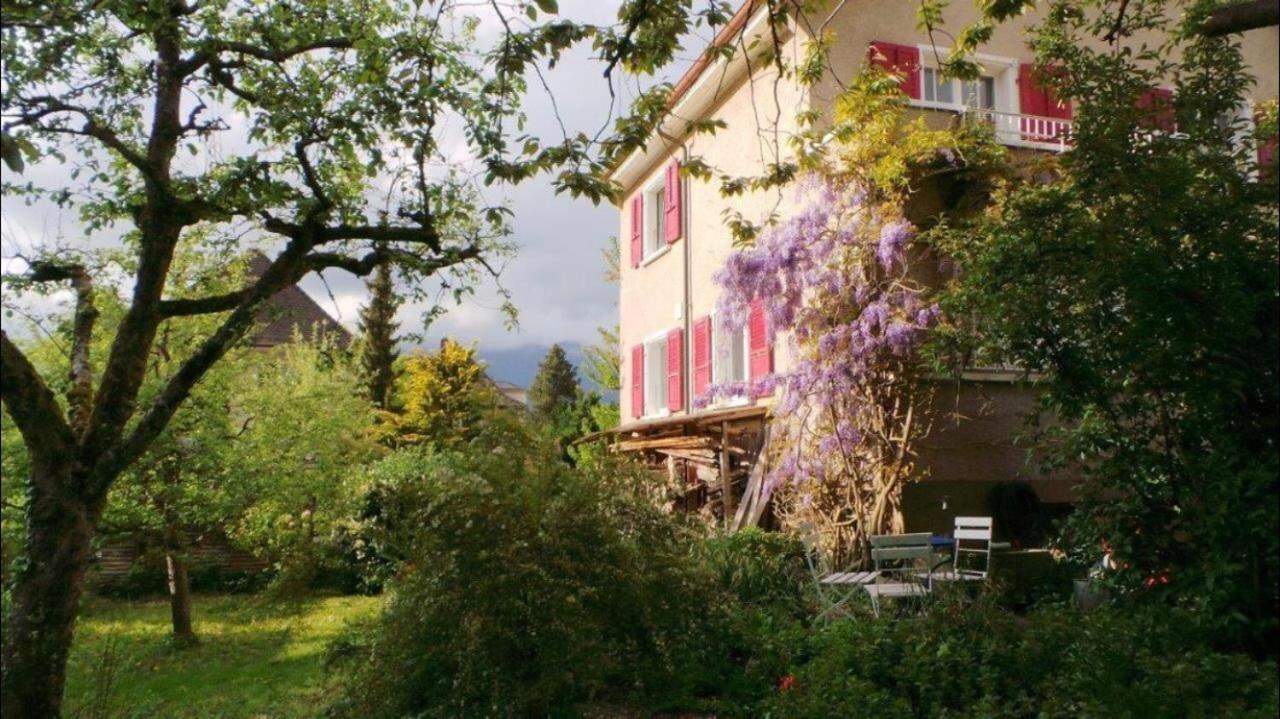 Bed and Breakfast Au Jardin Цухвиль Экстерьер фото